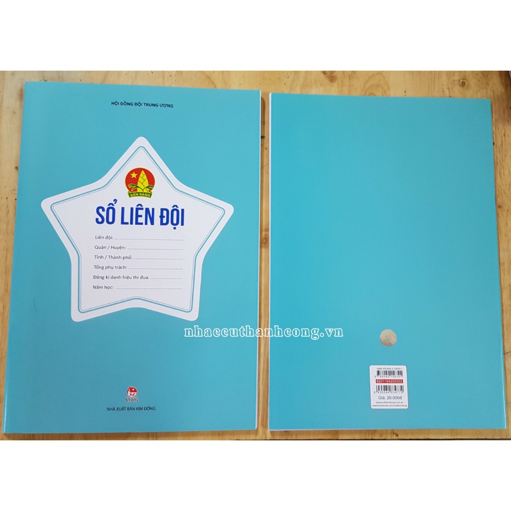 [HCM] SỔ LIÊN ĐỘI ZC-Bách Hóa Online
