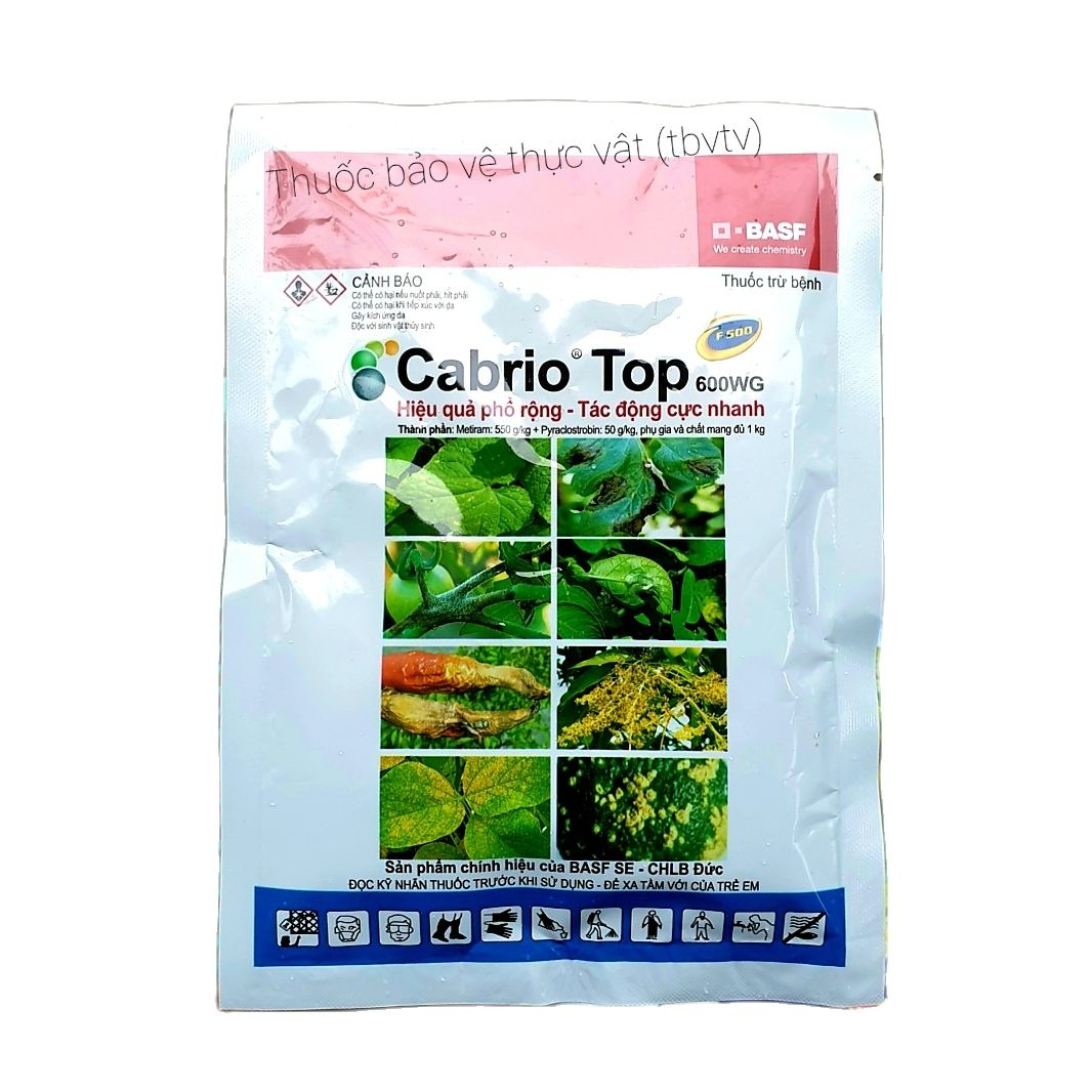 💎 Thuốc trừ bệnh cây trồng Cabrio Top 600WG (100gr)💖 Hiệu quả phổ rộng - Tác động cực nhanh.