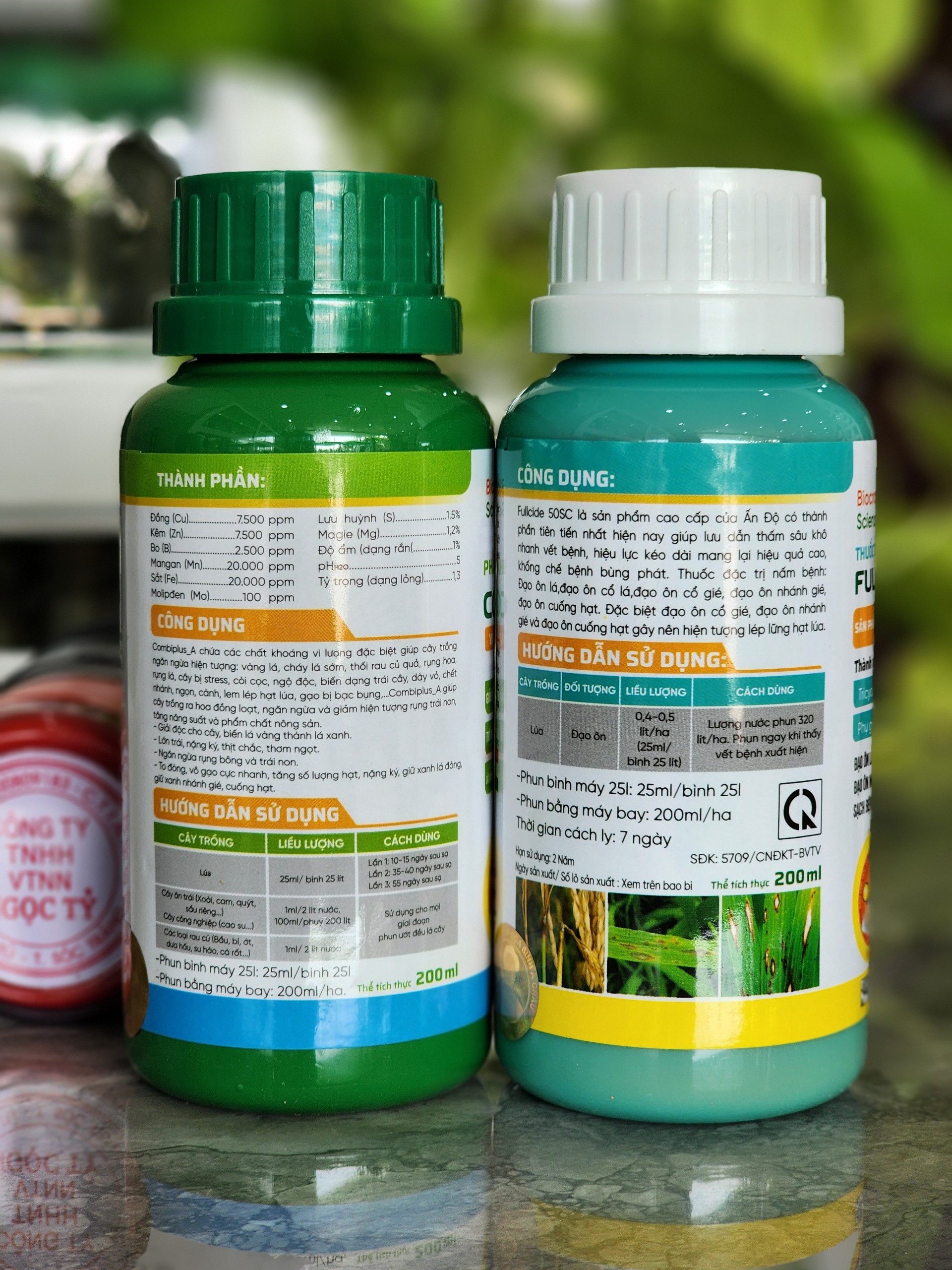 FULLCIDE + COMBIPLUS Thuốc trừ bệnh