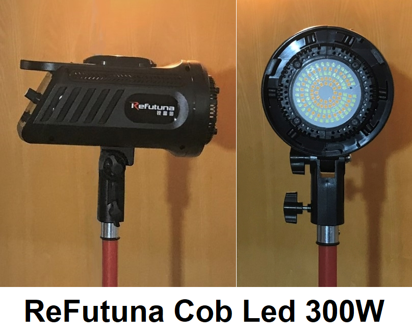 Thiết bị chiếu sáng studio ReFutuna SLS-500 & Q-Blue QB-300 300W