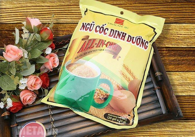 Combo 4 Bịch Ngũ Cốc B'Fast Vinacafe 24 gói x 20gr