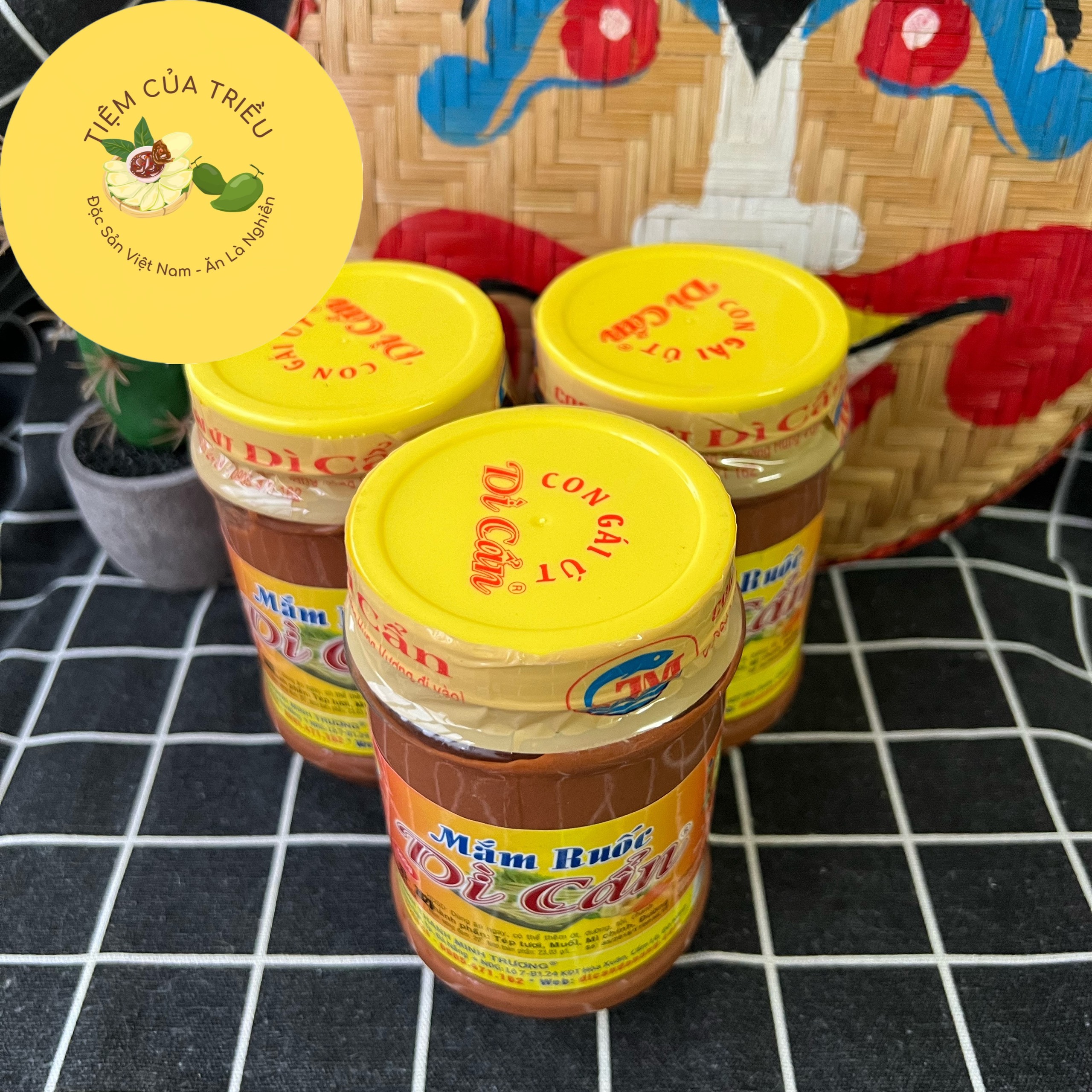 MẮM RUỐC DÌ CẨN ĐÀ NẴNG 500G/BÀ DUỆ HUẾ 400g