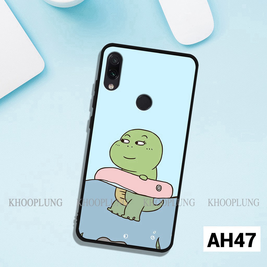Ốp lưng Xiaomi Redmi 7 - Redmi Note 7 in hình khủng long dễ thương