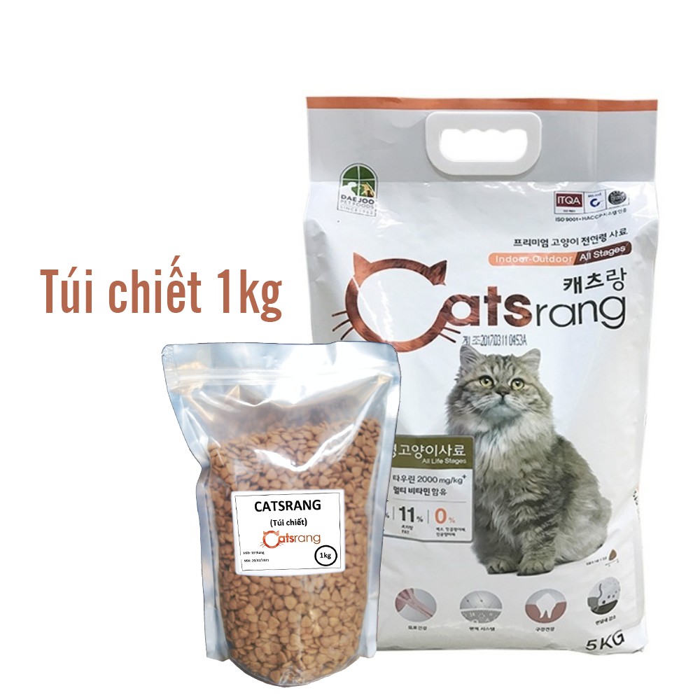 Thức ăn hạt CATSRANG 5kg cho mèo( mọi lứa tuổi) - Hàn Quốc