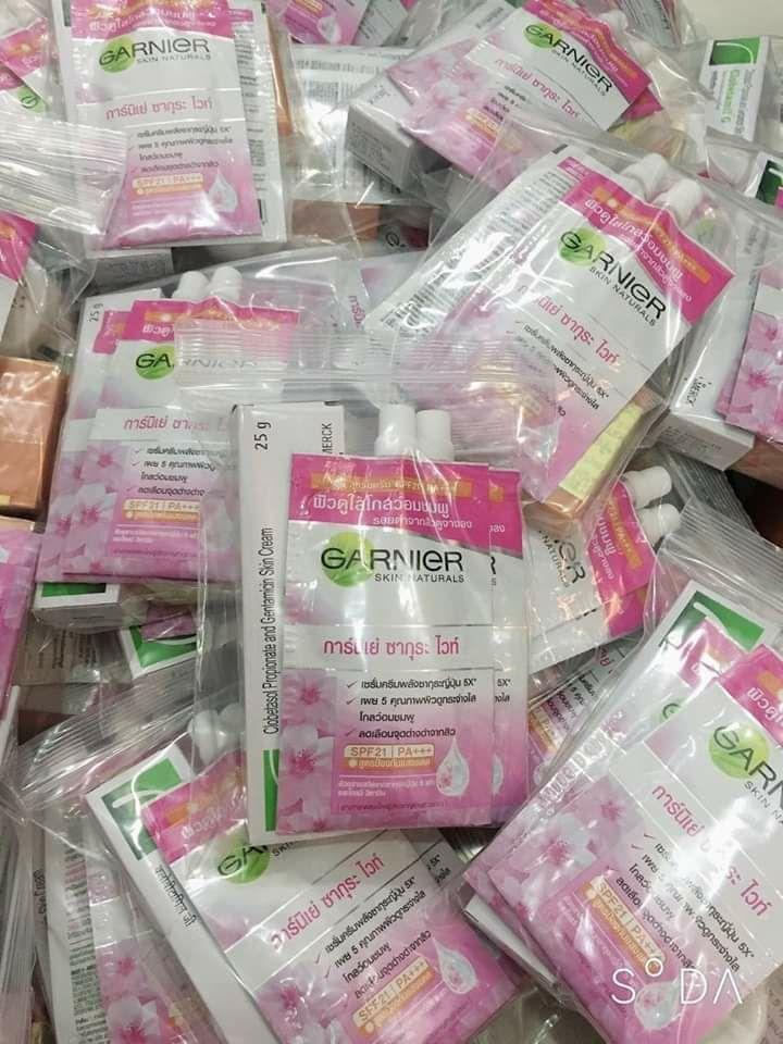 1 set Garnier Tem Vàng Chuẩn Thái Lan [Loại 1] gồm 5 món