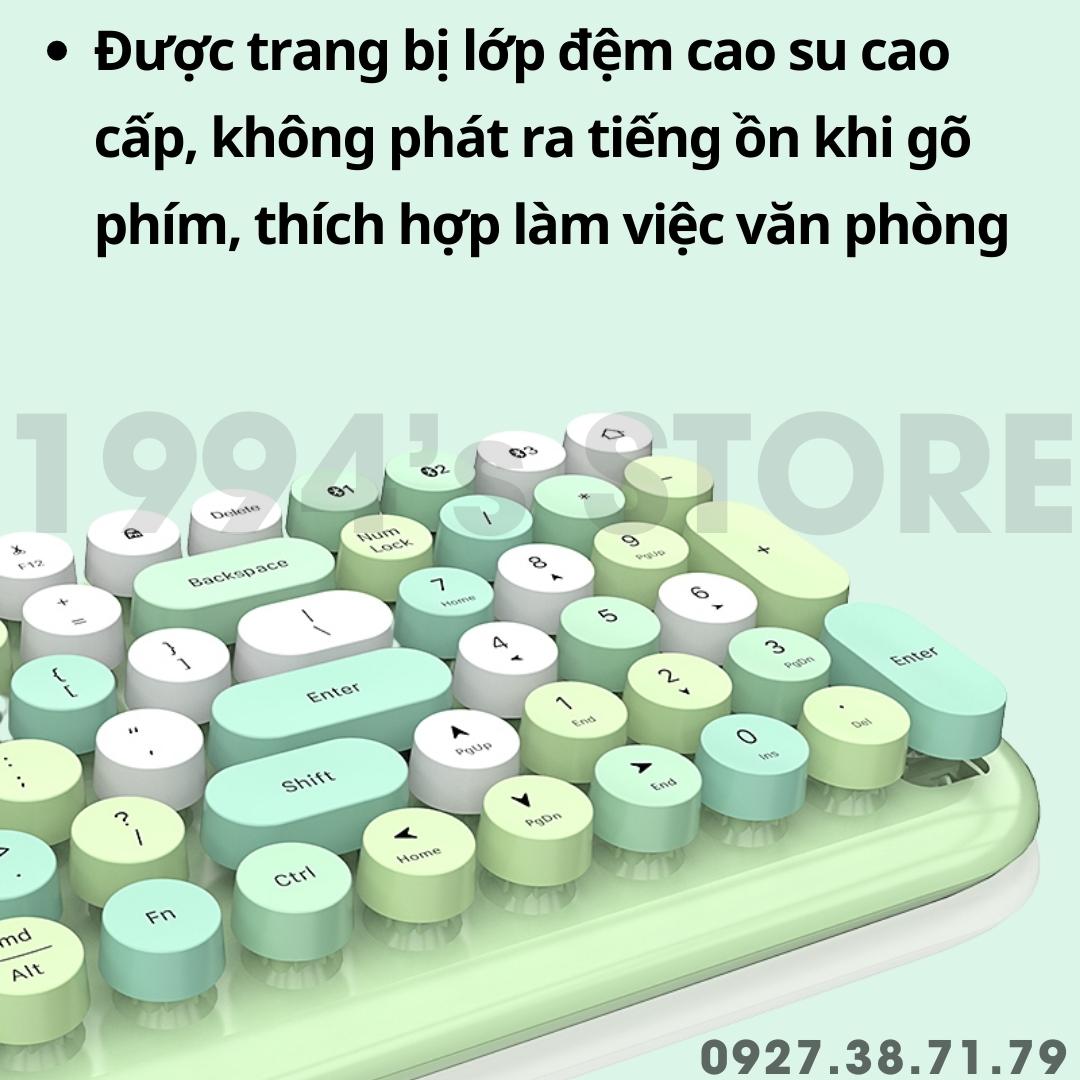 FREESSHIP Bàn phím giả cơ không dây MOFII CANDY BT - Kết nối Bluetooth 3 thiết bị - Silent không gây ồn - Nhiều quà tặng