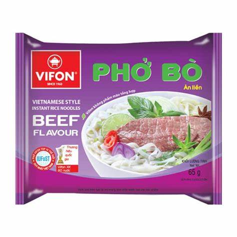Thùng 30 gói phở bò Vifon 65g