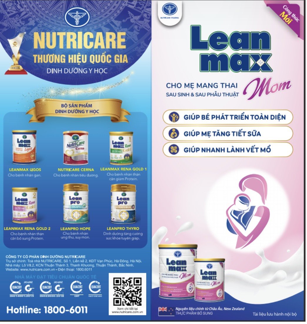 LEANMAX MOM 850g -SỮA BẦU