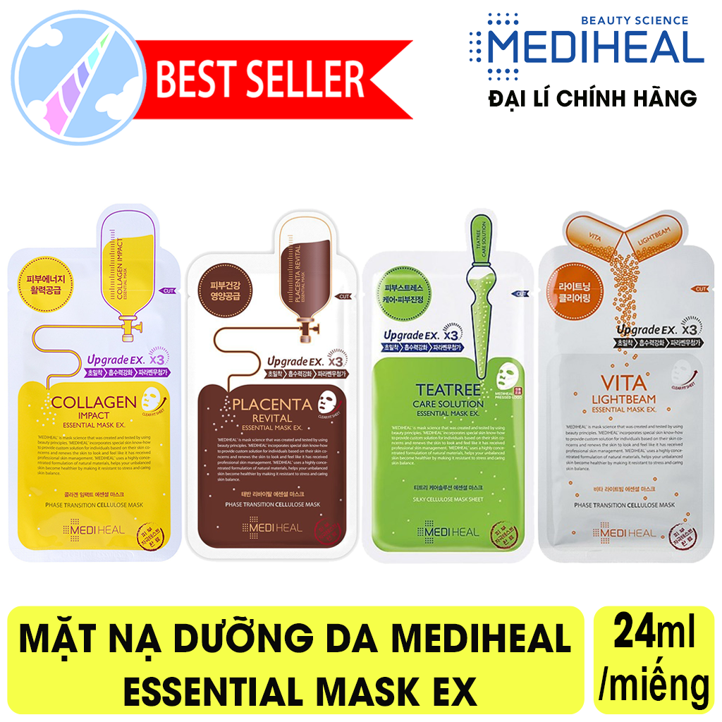 [HCM]Mặt nạ dưỡng da Mediheal Essential Mask EX