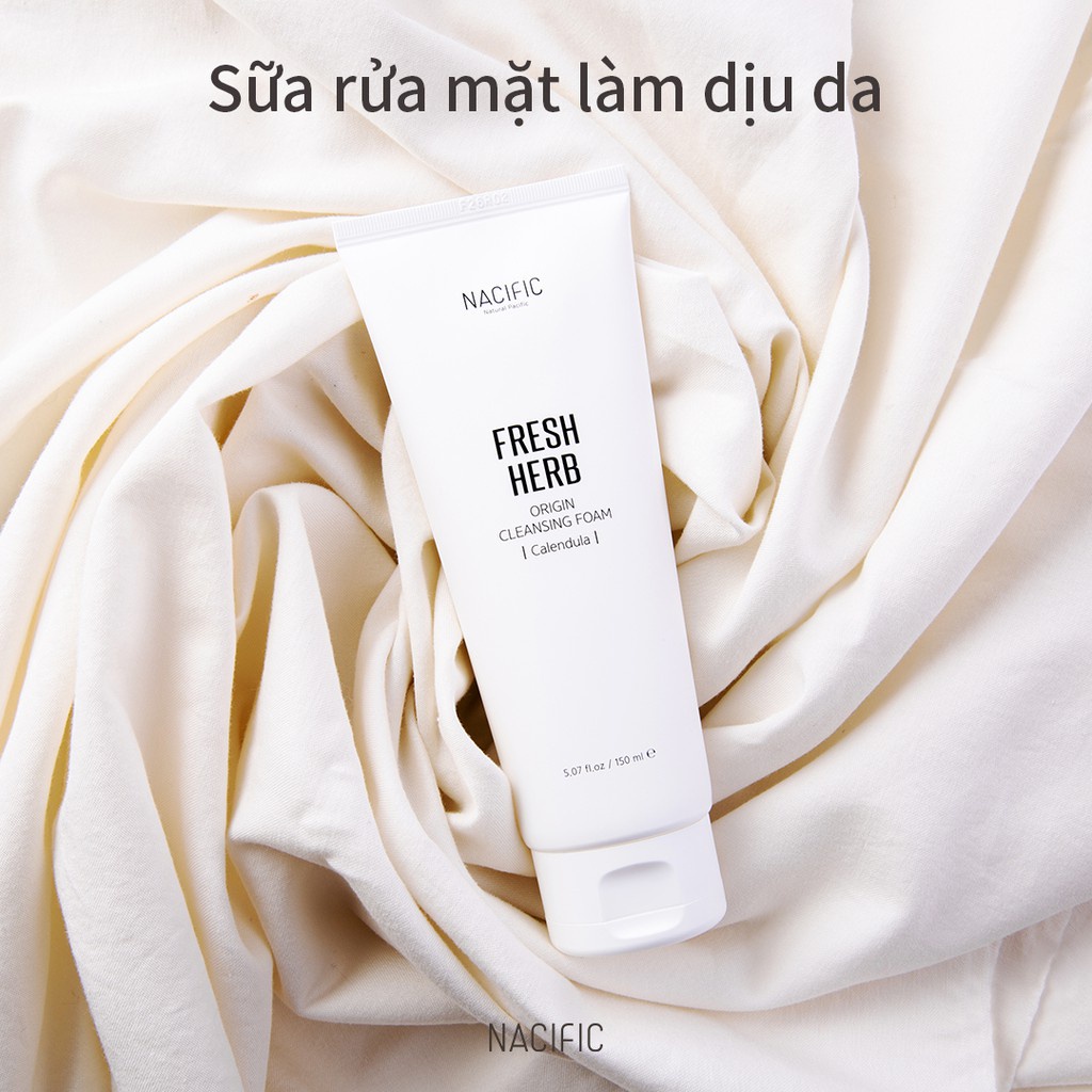 Sữa Rửa Mặt Tạo Bọt NACIFIC Fresh Herb Origin Cleansing Foam Calendula 150ml