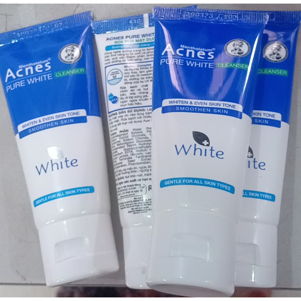 [HCM]Sữa rửa mặt dưỡng trắng Acnes 25g