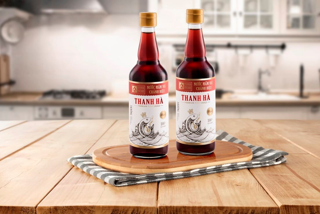 Nước mắm Thanh Hà 40 độ đạm - 520ml