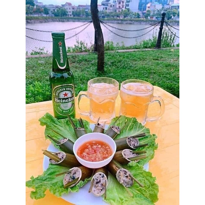 Chả ốc nhồi ống tre 500gr 20 ống (giao tphcm)