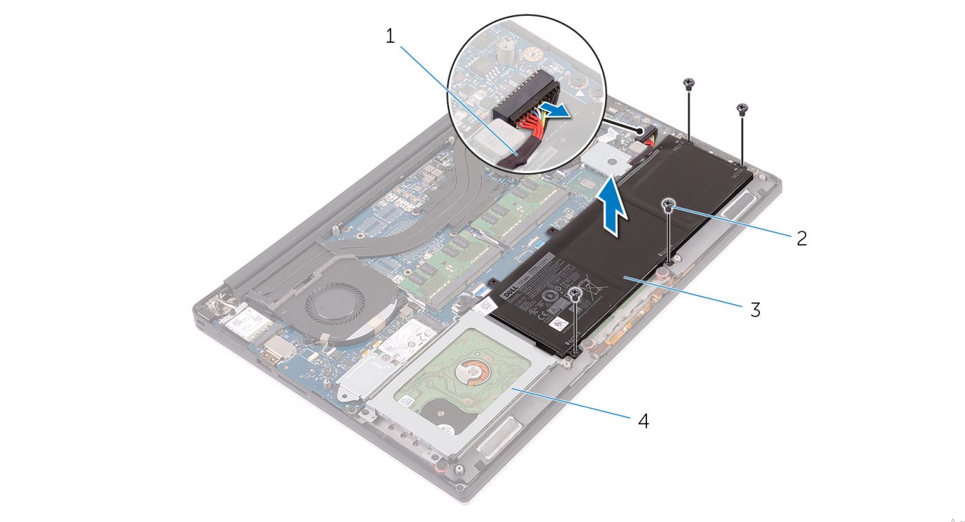 Pin Dell XPS 15 9550