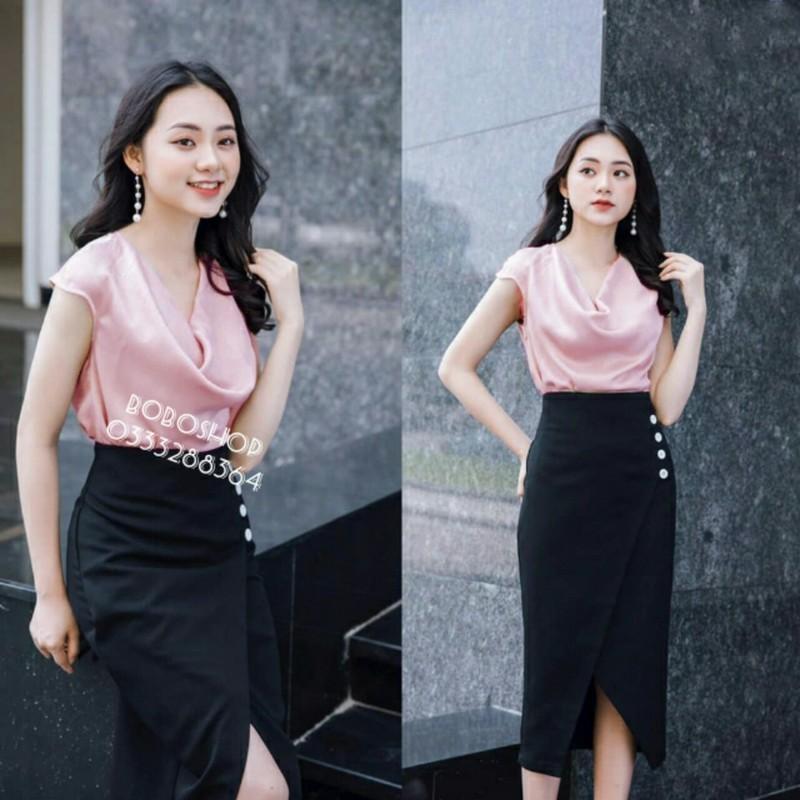 [HCM]ÁO CỔ ĐỔ SIÊU HOT NANA