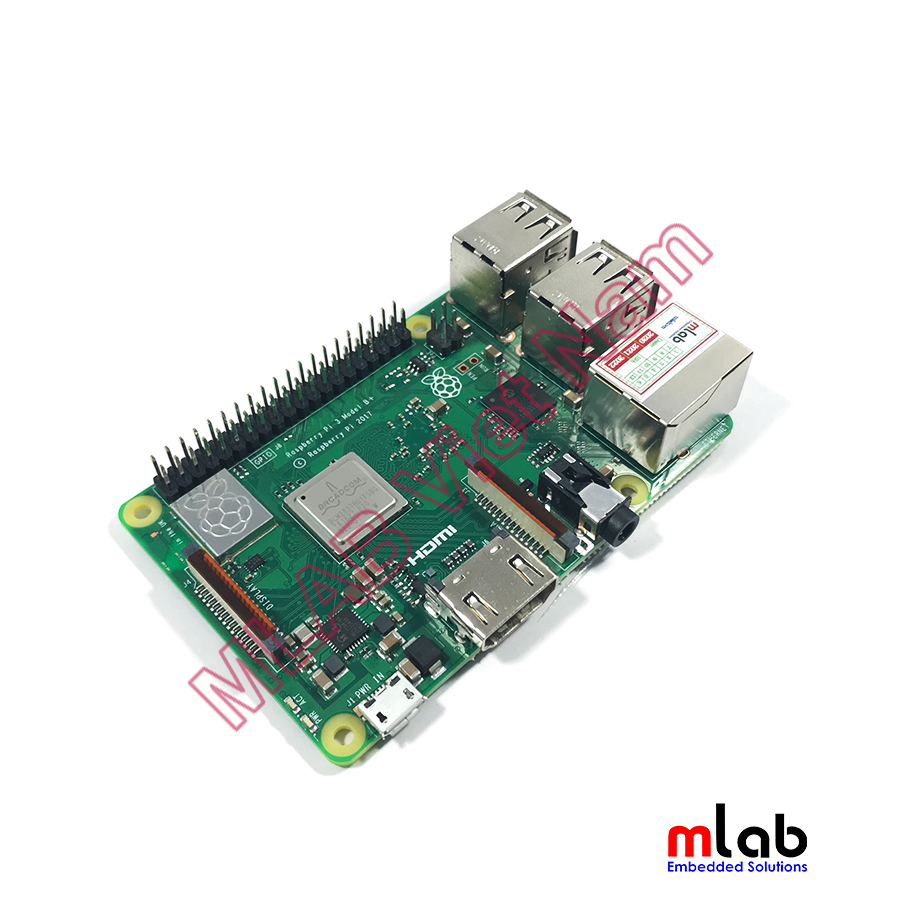 Bộ sản phẩm Raspberry Pi 3 Model B+ Cơ bản 2