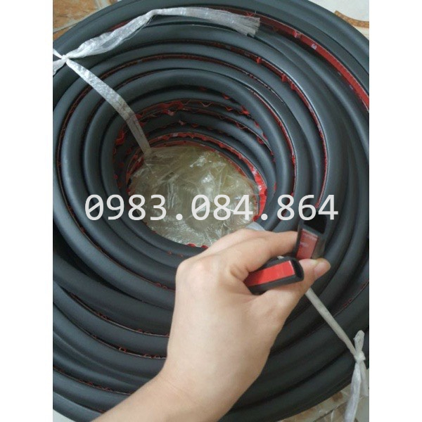 Gioăng cao su chữ d nẹp viền , cốp sau oto chống ồn , va đập
