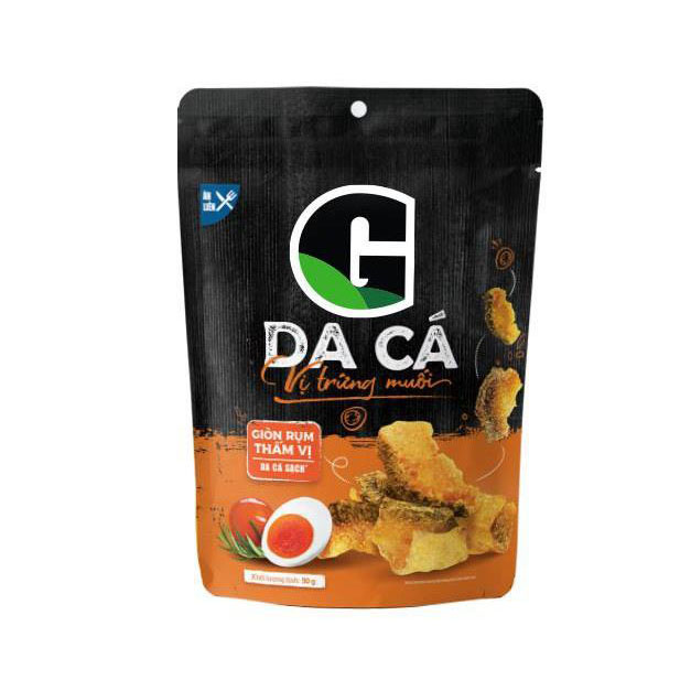 Da cá trứng muối G Kitchen bịch 25G