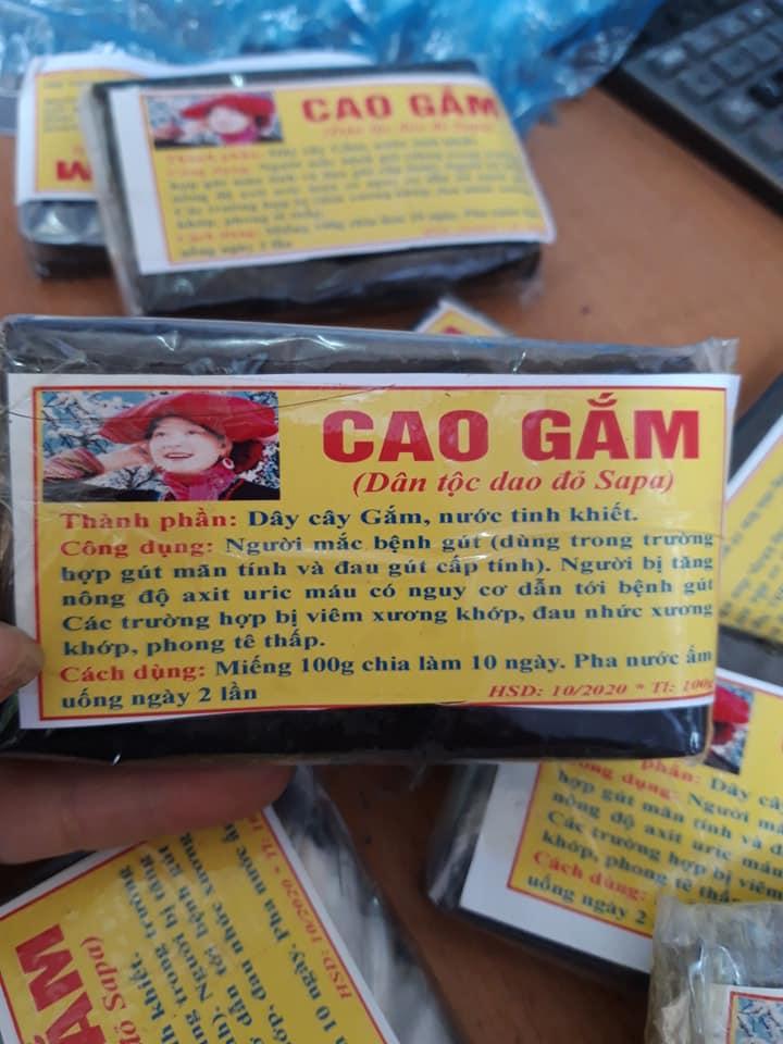 2 Miếng Cao Gắm nguyên chất - 2 lạnh cao gắm cho người bị gút, nhức mỏi xương khớp