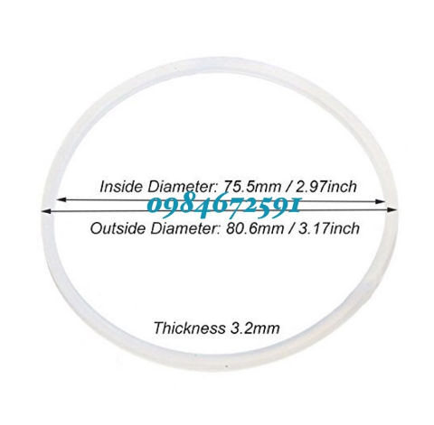 Gioăng máy xay sinh tố kích thước 8cm