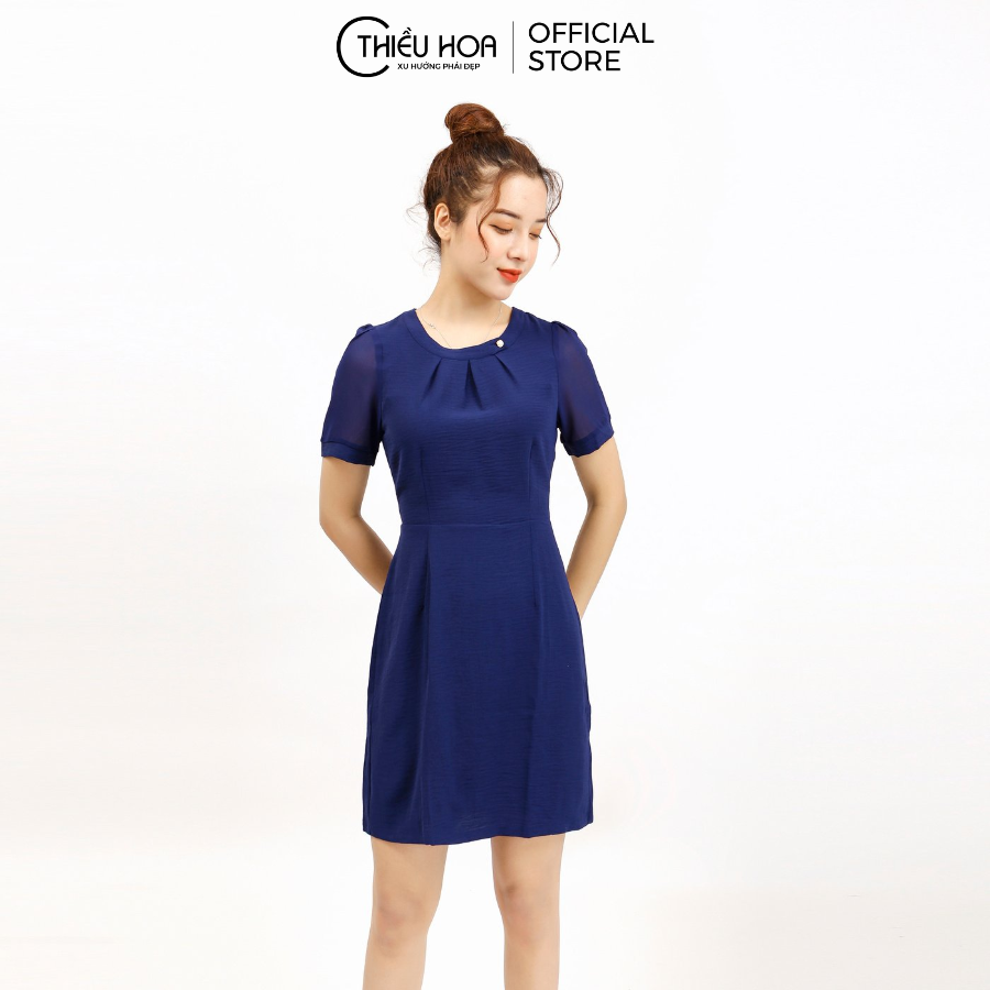 Đầm Nữ Ôm Body Chất Chiffon Siêu Mát Thiều Hoa P1243