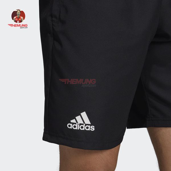 Quần Short Nam Thể Thao Adidas (Đen) DU0877