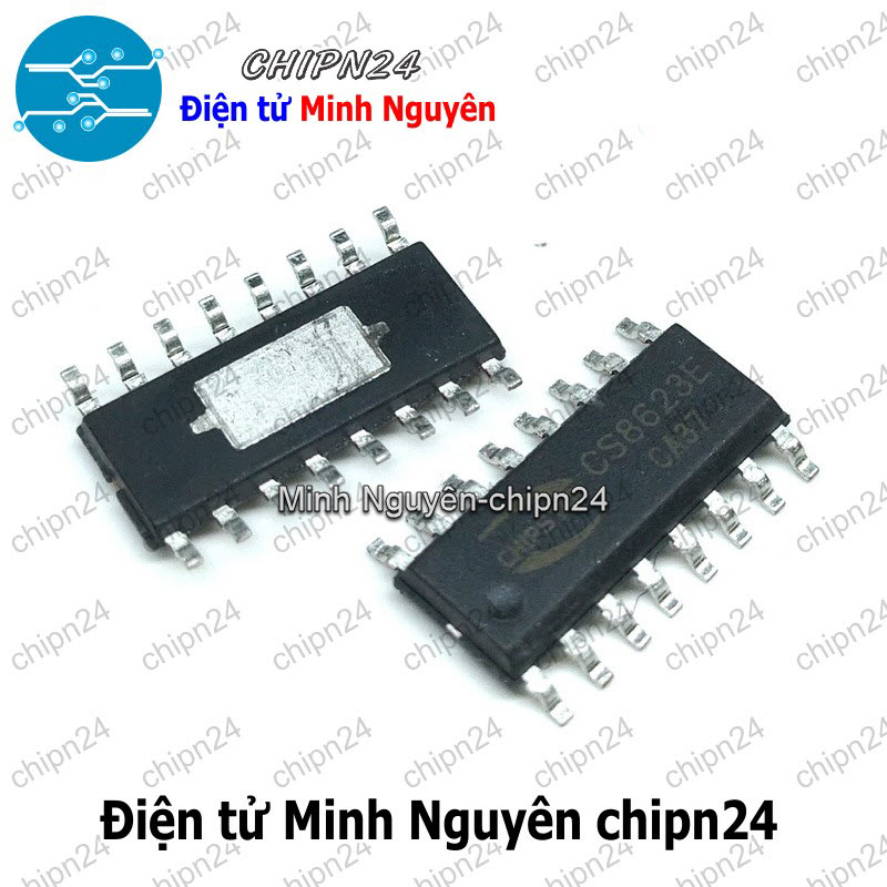 [1 con] (ST) IC Dán CS8623 SOP-16 Hàng Tốt (SMD) (25W Class D CS8623E 8623E 8623) - HH005933