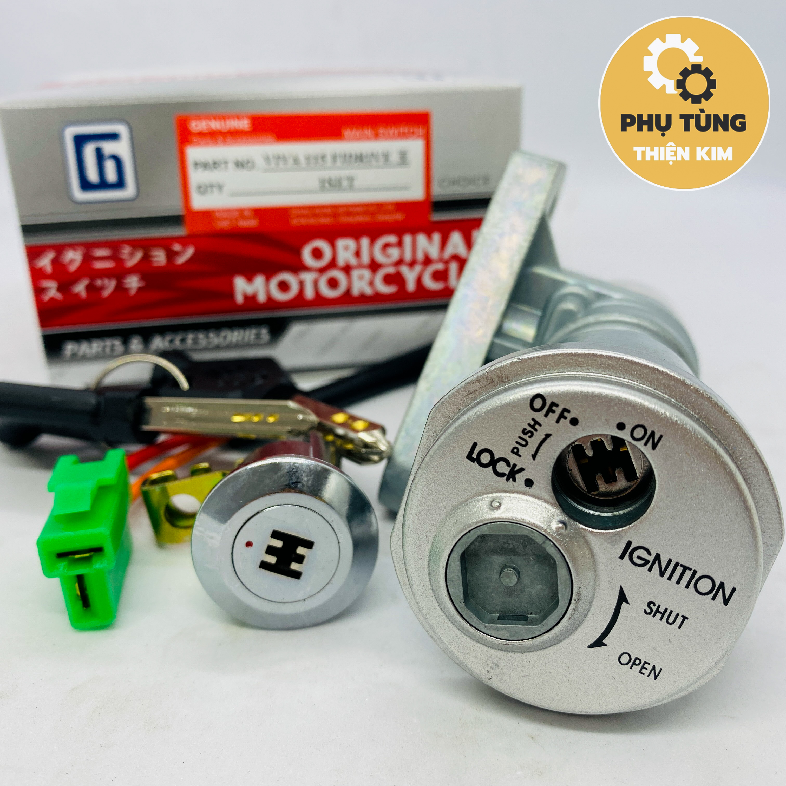 Ổ khóa chống trộm suzuki viva 115 fi 6 cạnh bh 1 đổi 1 12 tháng