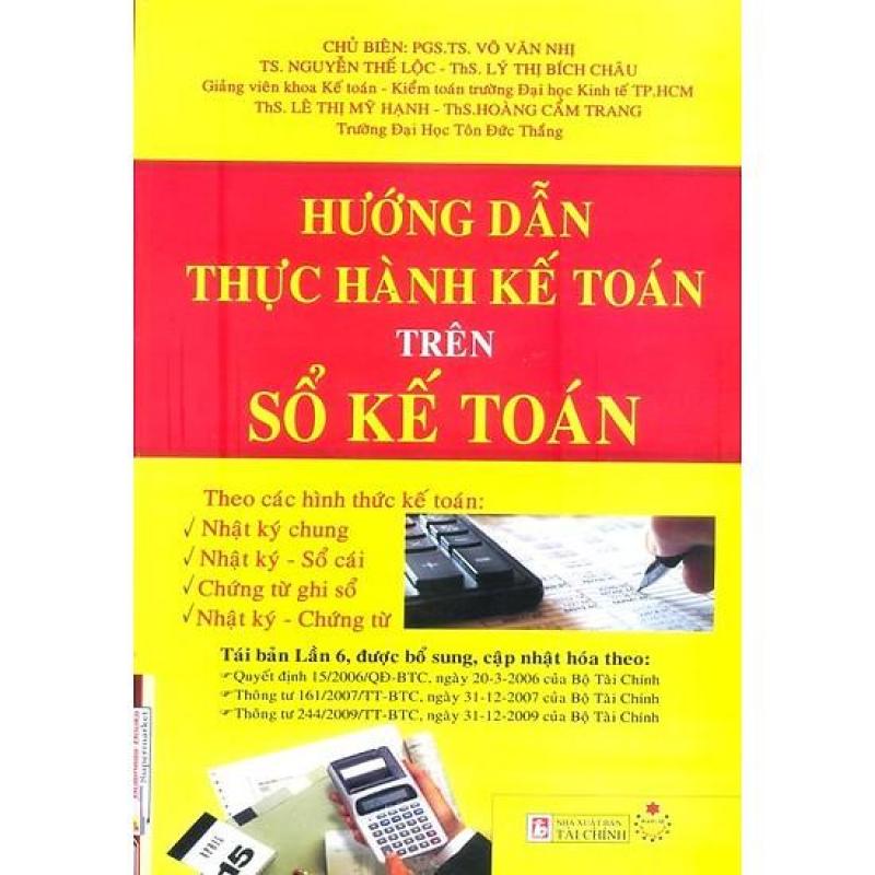 Mua Hướng Dẫn Thực Hành Kế Toán Trên Sổ Kế Toán