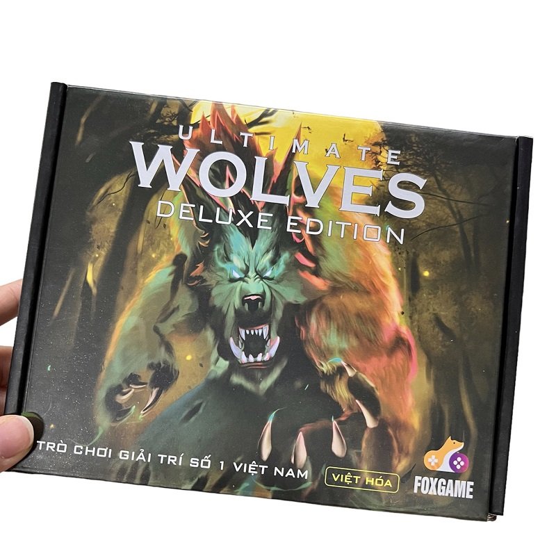 Bộ Bài Ma Sói Ultimate Deluxe Việt Hoá, Chất Liệu An Toàn Độ Bền Cao, Hình Ảnh Sắc Nét, Tính Giải Trí Cao