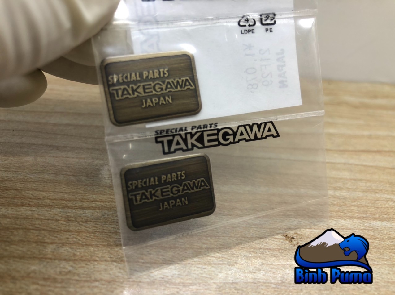 Tem nhôm TAKEGAWA