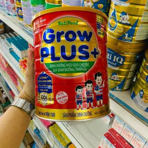 Sữa Bột Nutifood Grow Plus đỏ 1.5kg