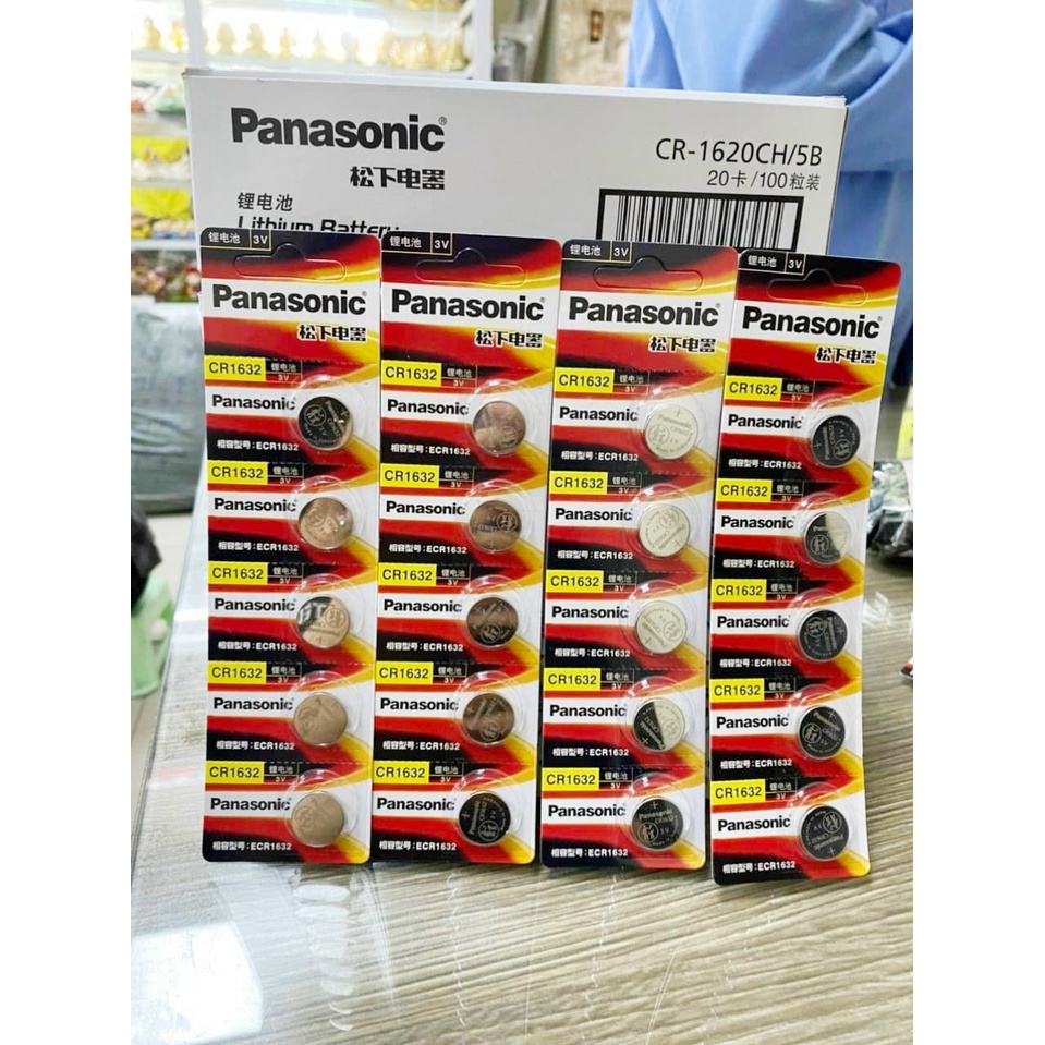 Pin CR1632 panasonic 3v, Pin Remote CR1632
