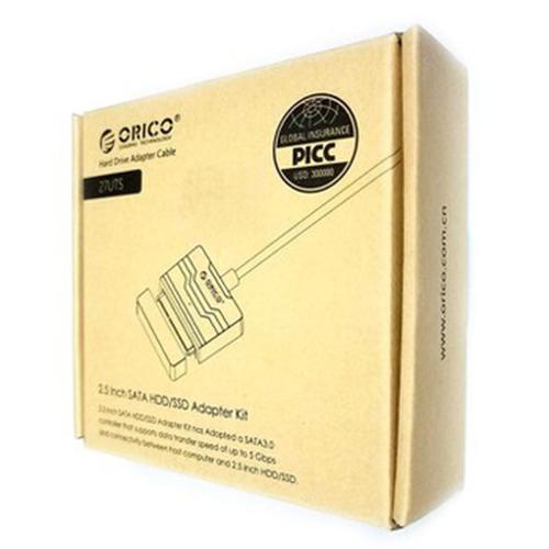Cáp kết nối ổ cứng laptop, SSD 2.5" USB 3.0 Orico 27UTS (không dùng cho ổ cứng PC 3.5")