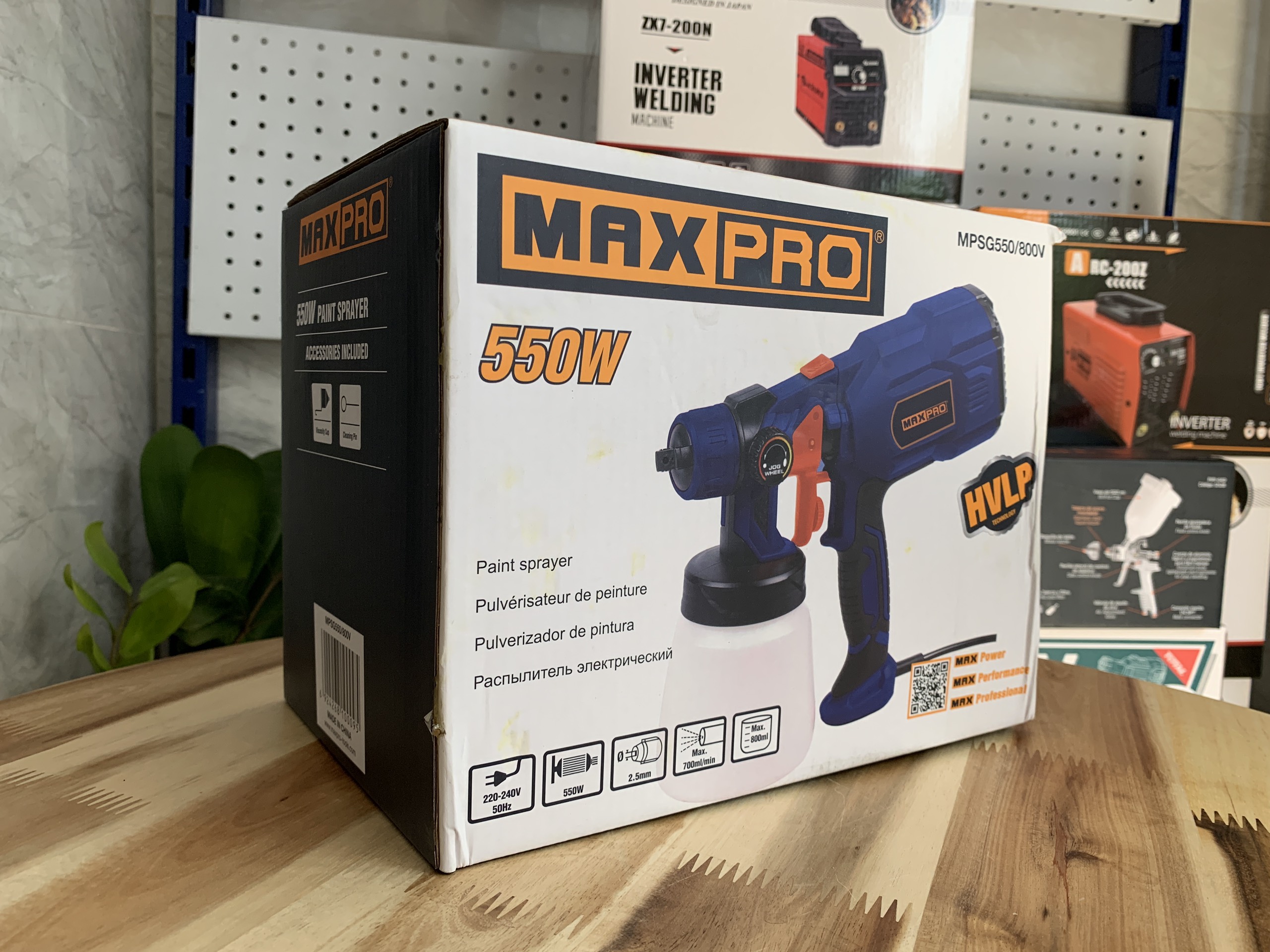Máy phun sơn Maxpro MPSG 550/800V
