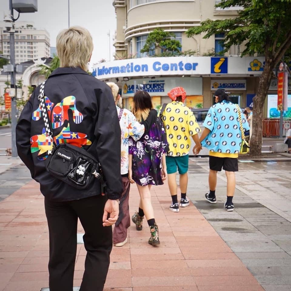 [HCM]Túi đeo chéo Unisex Clownz