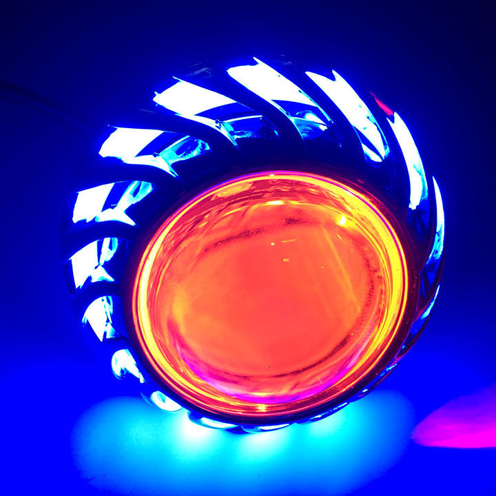 {KHUYẾN MÃI} Đèn pha led bi cầu-ĐÈN PHA LED BI CẦU LỐC XOÁY- ĐÈN PHA LED