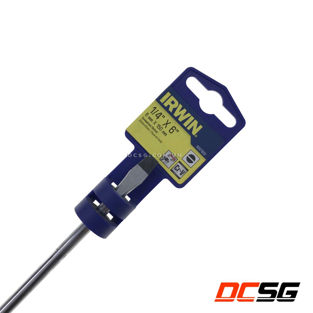 Tuốt nơ vít dẹp 6.0x150mm Irwin 9097802