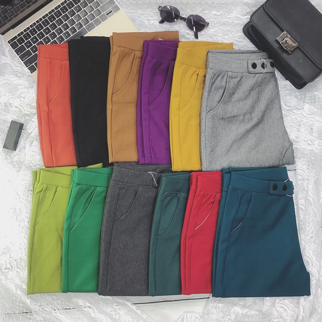 Quần coton nữ 9 tấc