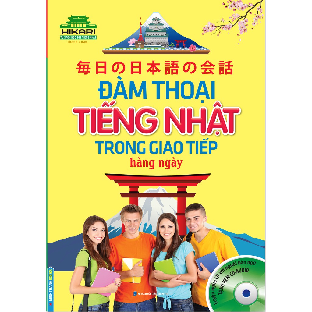 Sách - hikari - đàm thoại tiếng nhật trong giao tiếp hằng ngày