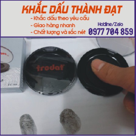 Mực lăn dấu vân tay - không bẩn tay (Trodat 9094)