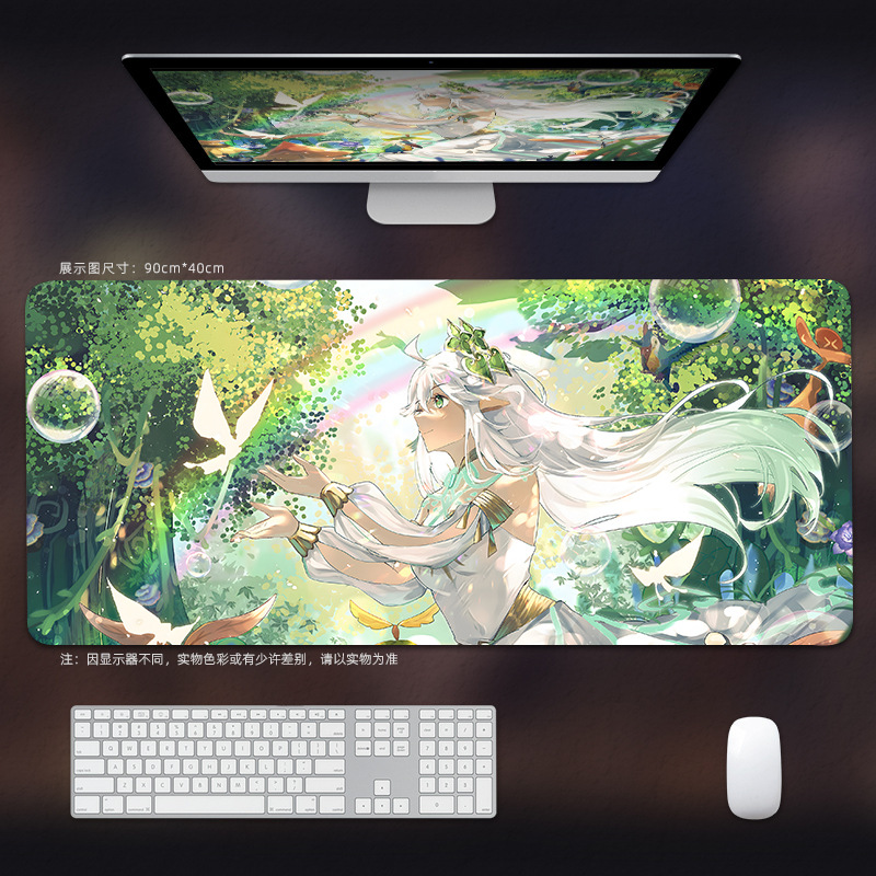 Lót chuột game Genshin impact size to 400x900x3mm game pad rất nhiều mẫu
