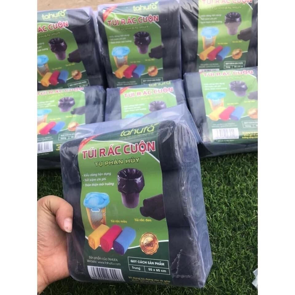 Set 3 cuộn túi rác tự phân huỷ