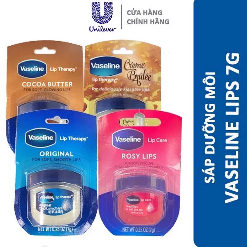 Sáp dưỡng môi Vaseline Mỹ Lip Therapy 7g