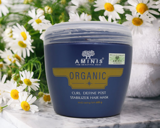 Hấp ủ tóc, hấp dầu phục hồi Aminis thảo dược 600ml AZ008 tặng nón trùm ủ tóc