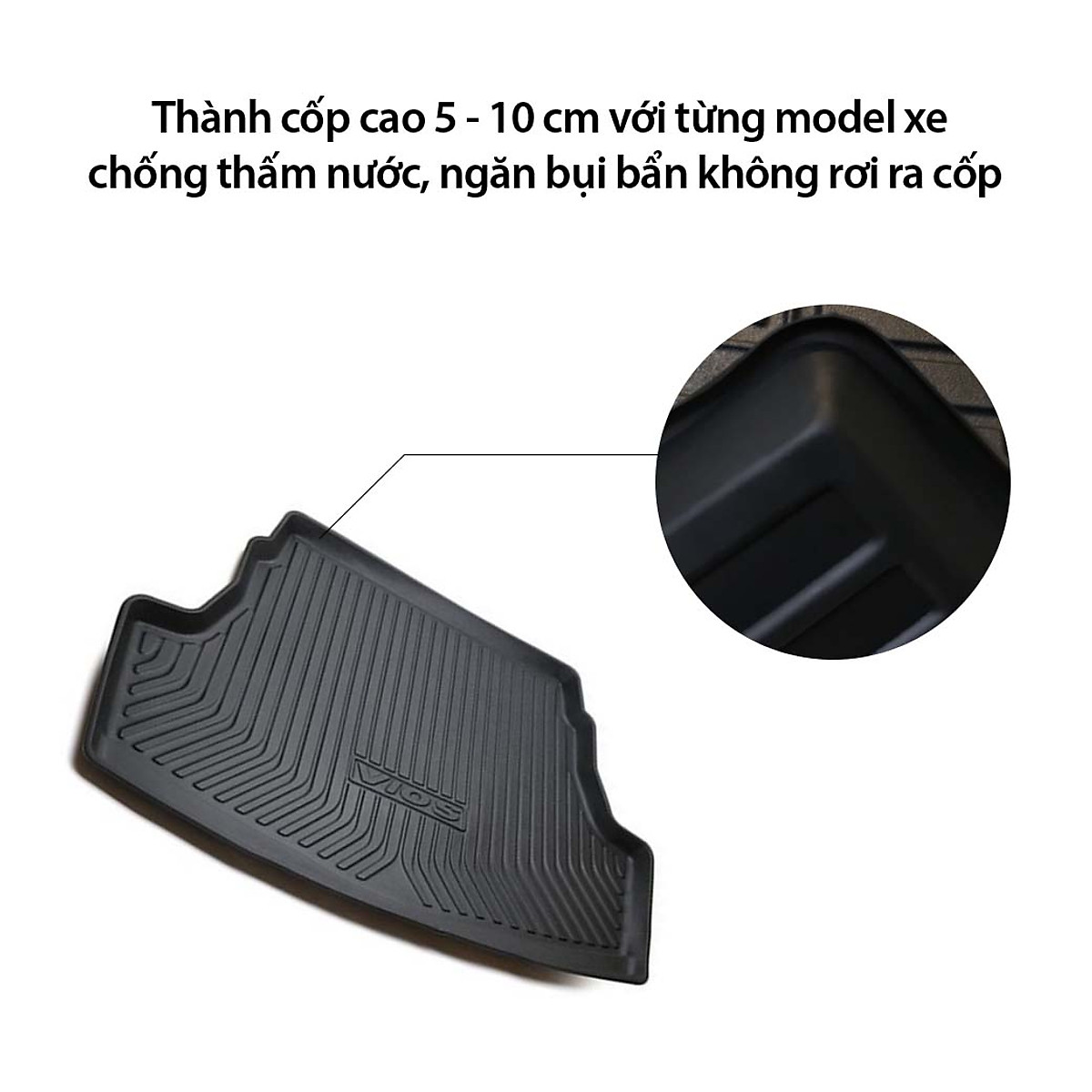 lót cốp toyota vios 2014-2020