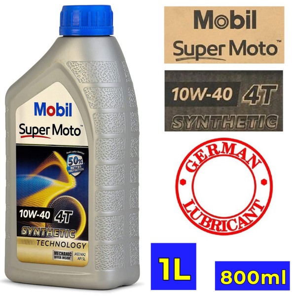 Mobil Super Moto 10w40 (chai)
