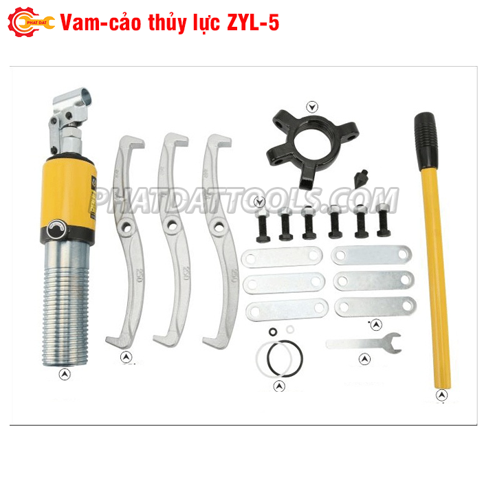 Vam cảo thủy lực 5 tấn ZYL5