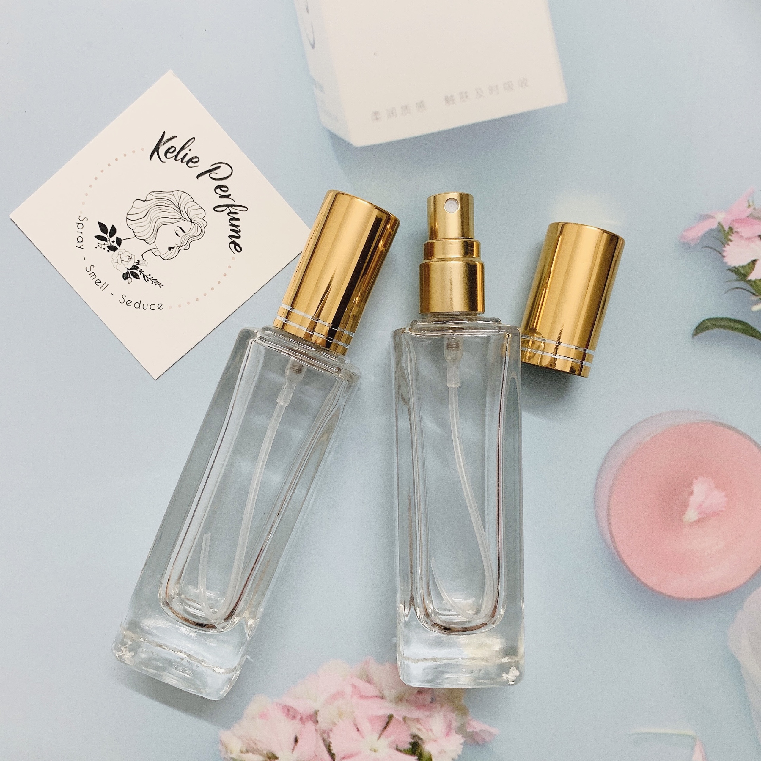 [HCM]Chai Chiết Nước Hoa Thủy Tinh 25ML