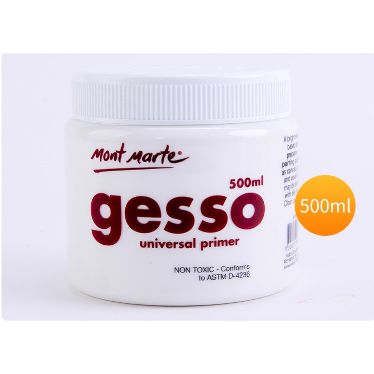 Sơn lót Gesso Mont Marte Đen/ Trắng